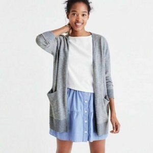 Madewell Summer Ryder Stripe Open Cardigan S